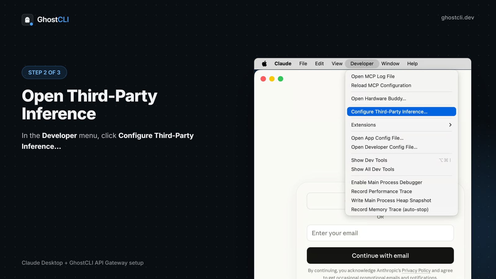 Open third-party inference